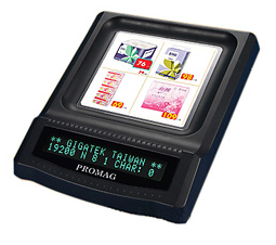 Настольный вакуум-флуоресцентный (VFD) Дисплей покупателя с монетницей DSP802U в Брянске