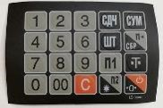 MER327L015 Пленка клавиатуры (327 LED/LCD) в Брянске
